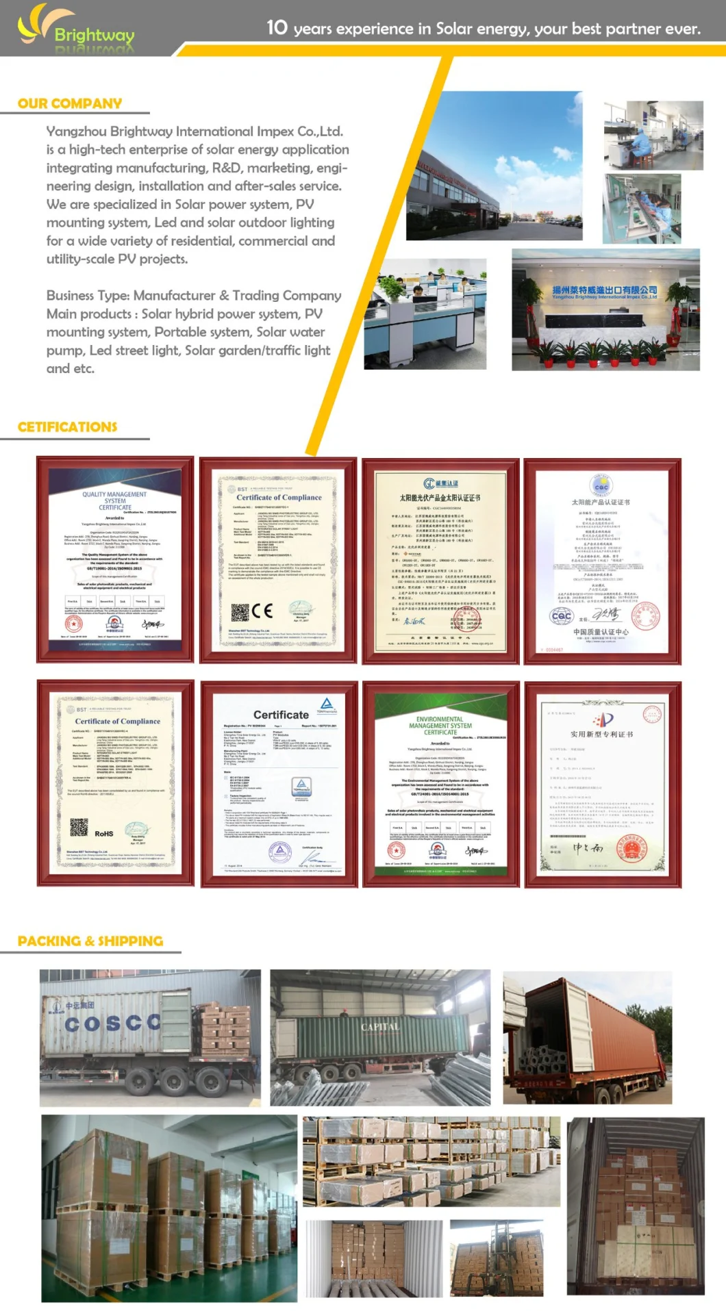 3kw 5kw 10kw 12kw 20kw Solar Panel Hybrid Power System with Lithium Battery Gel Battery Energy Storage