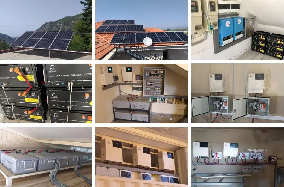 5kw 10kw 15kw 20kw 30kw Customized Lithium Battery Hybrid off Grid Solar Panels Home Energy System Solar Power System