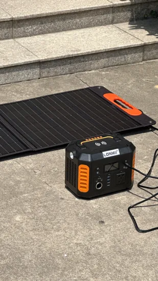 Mobiles elektrisches 220V 600W tragbares Solar-Notfallkraftwerk