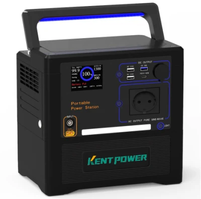 Kentpower 1300 W Lithium-Batterie-Solarstromsystem, zusätzliches Batterie-Solarenergiesystem